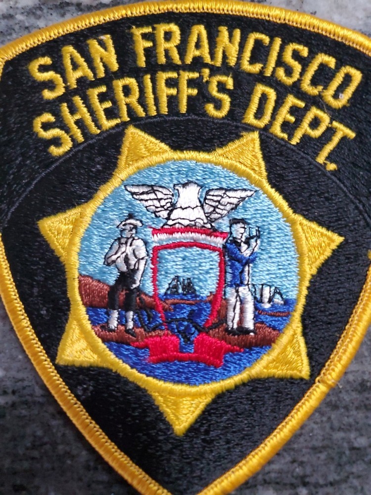 SFSD San Francisco Sheriff Patch