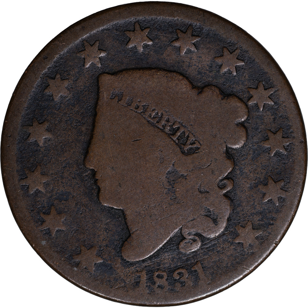 1831 Large Cent AG Condition
