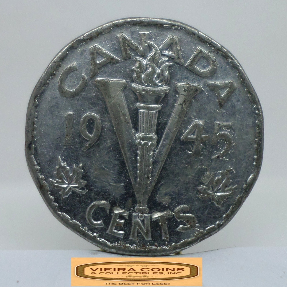 1945 Canada 5 Cents - #C56028NQ