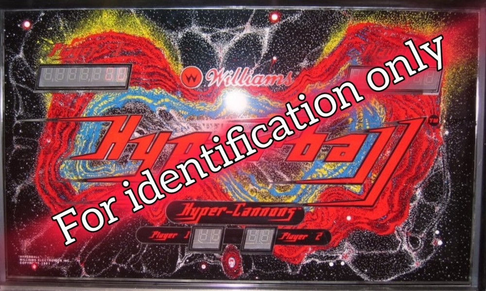 1981 Williams Hyperball Pinball Machine Rubber Sleeve Kit