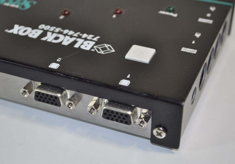 Black Box ServSwitch Wizard LP 2 Port KVM Switch Model# SSW2LP Part# SW641A
