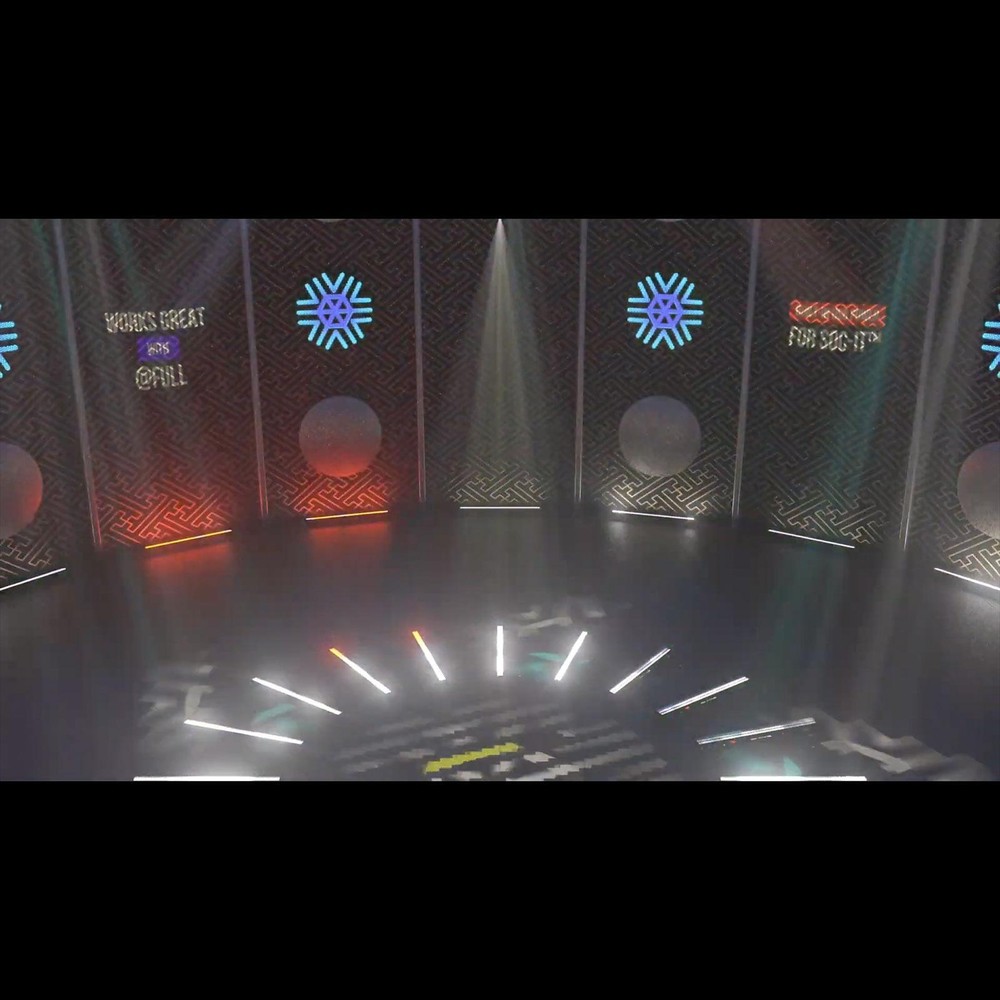 Blizzard Lighting StormChaser Supercell Effect 1 Meter Wash Effect Lights w Bag