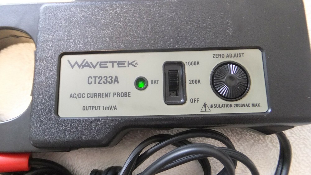 Wavetek CT233A AC/DC Current Clamp # 2