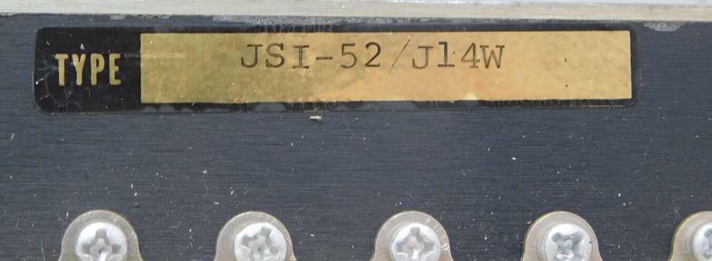 Trompeter Electronics JSI-52/J14W Patch Panel with 26 each J14W Connectors