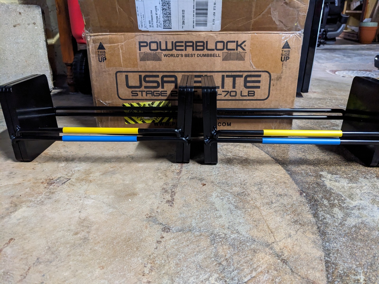 PowerBlock Elite USA Stage 2 Kit – Expands to 70 lbs. - Lightly Used