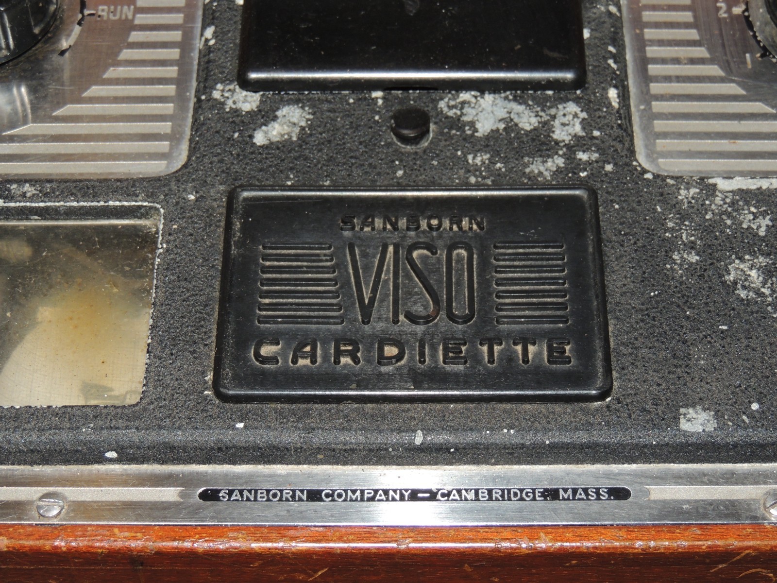 Vintage Sanborn Viso Cardiette Electrocardiograph Machine
