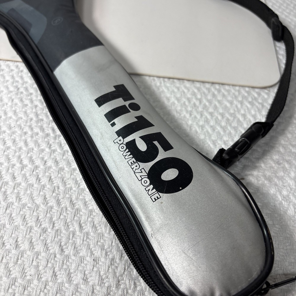 Head Ti 150 Power Zone Squash Racket Titanium, With Case