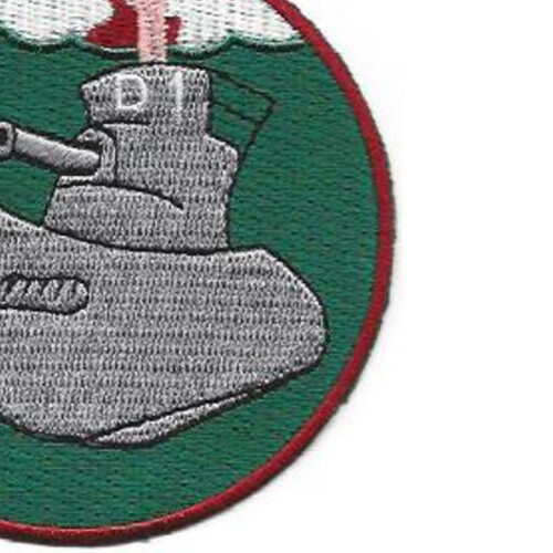 SS-17 USS D-1 Narwhal Patch Circa 1920