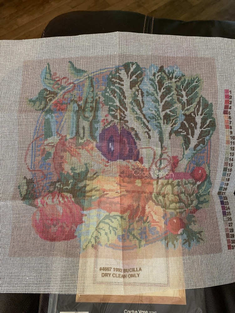 Bucilla Needle Point "Vegetable Medley" Barbara Baatz #4667