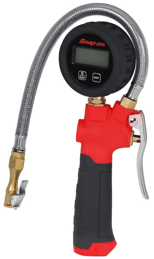 SNAP ON TPGDL2000 R HEAVY DUTY DIGITAL TIRE INFLATOR RED NEW FREE SHIPPING!!