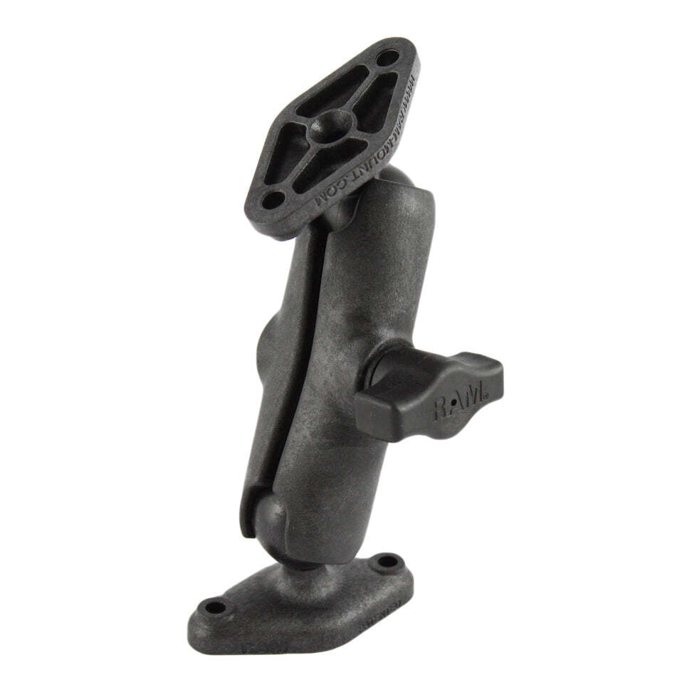 RAP-B-102U RAM Composite Double Ball Mount with Two Diam...