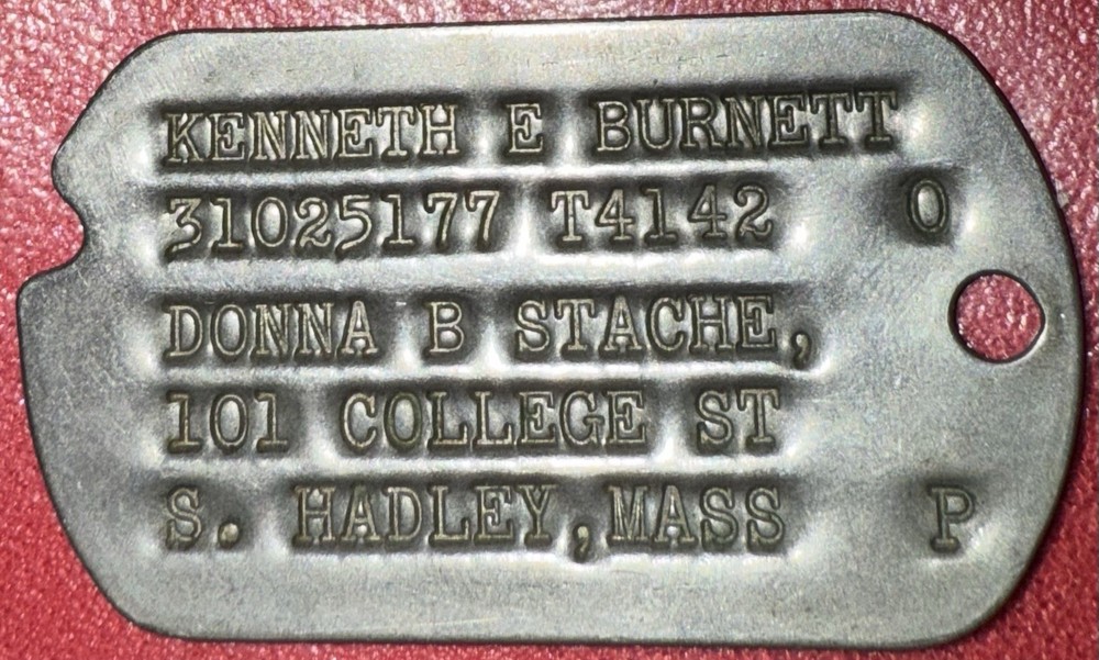 WW2 Dog Tag 114th Engineer Battalion, 32nd Infantry Division Serving Pacific (10