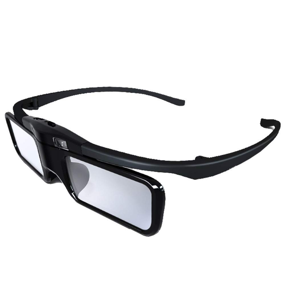 JMGO Active 3D Shutter Glasses Rechargeable DLP Link Wireless Projector Headset