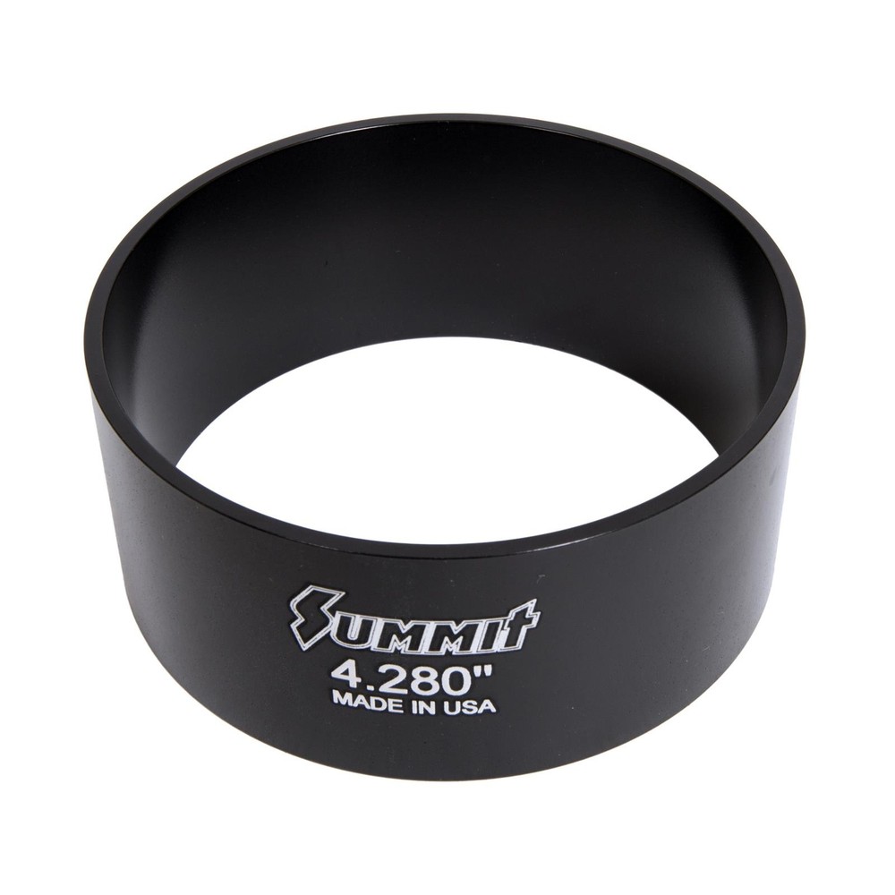 Summit Ring Compressor Aluminum Black Anodized 4.280" Bore Ea 904280