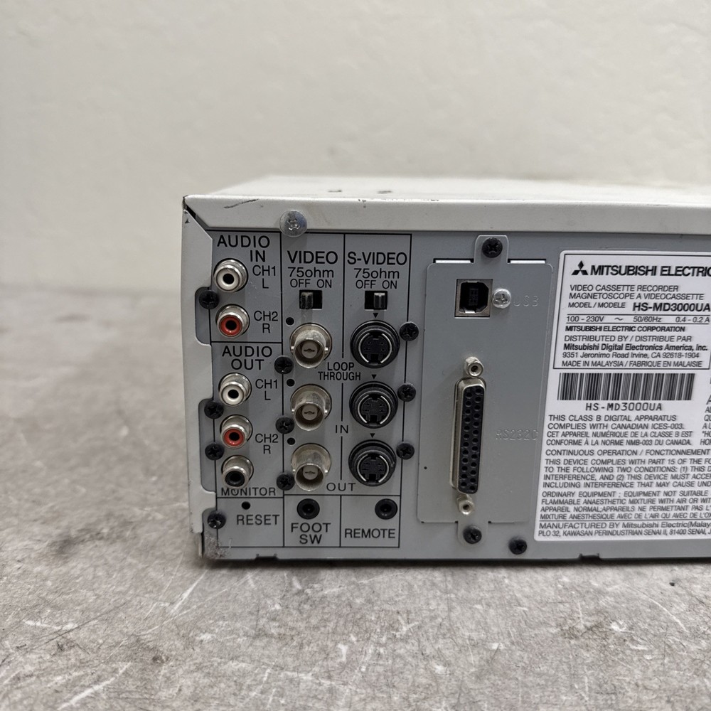 Mitsubishi MD3000 Medical Recorder *untested* READ