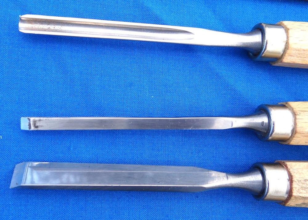J.A. Henckels GERMANY Gunsmithing Wood Chisels Gouges Flat & Curved Brownells