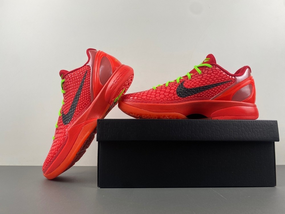 FV4921-600 Zoom Kobe 6 Protro 'Reverse Grinch' Red