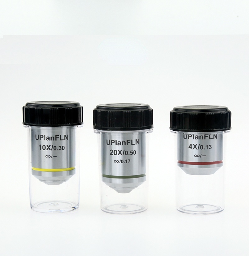 4X-100X UplanFLN Semi Apochromatic Objective Lens f Olympus Infinity Microscope