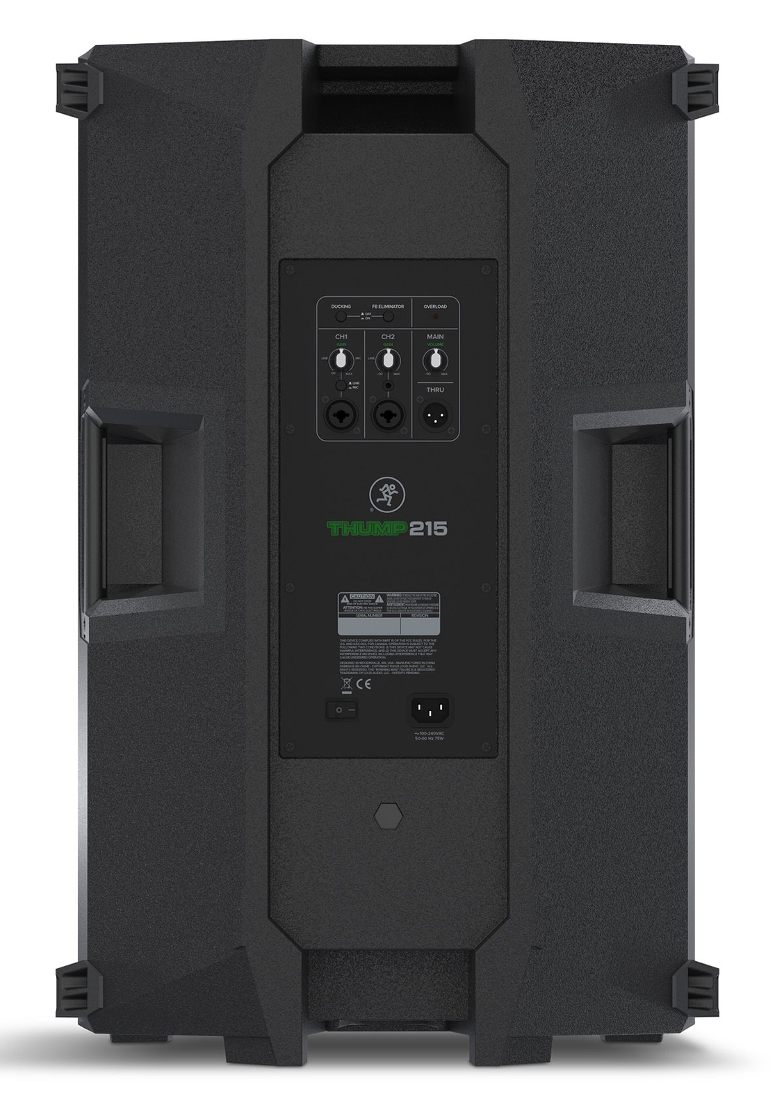 (2) Mackie Thump215 15" 1400 Watt Powered Active DJ PA Speakers Thump 215