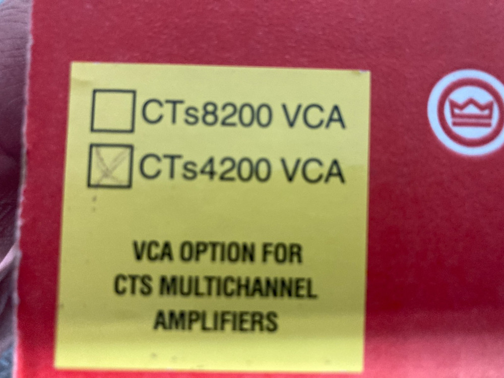 CROWN AUDIO VCA-MC4