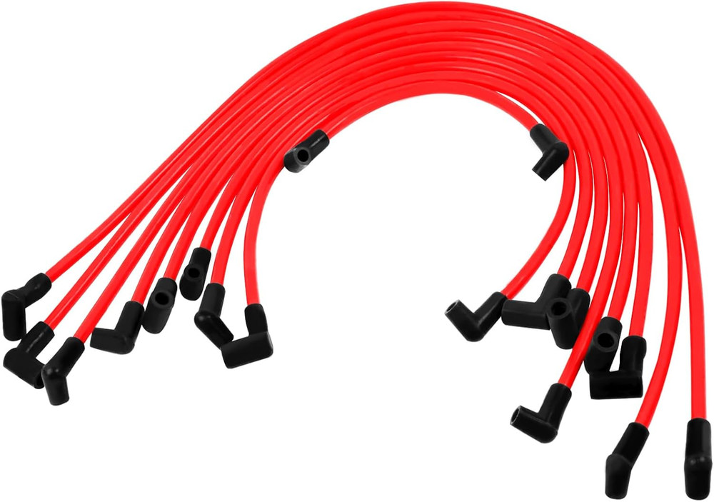 10Mm High Performance Spark Plug Wire Sets Compatible with HEI BBC SBC 350 454 3