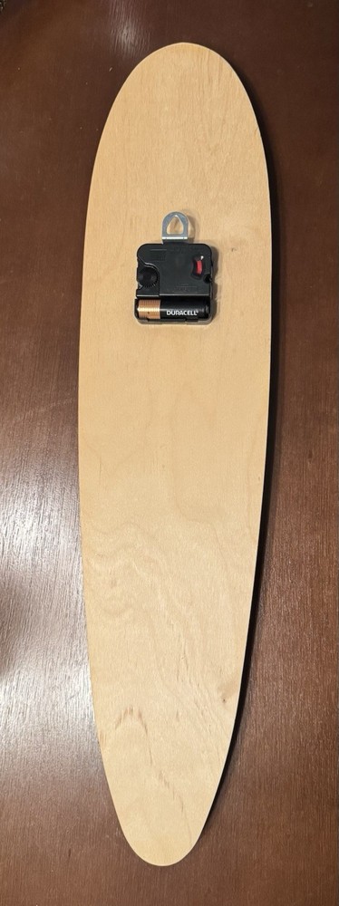 Big “O” boards Surfboard shaped Clock