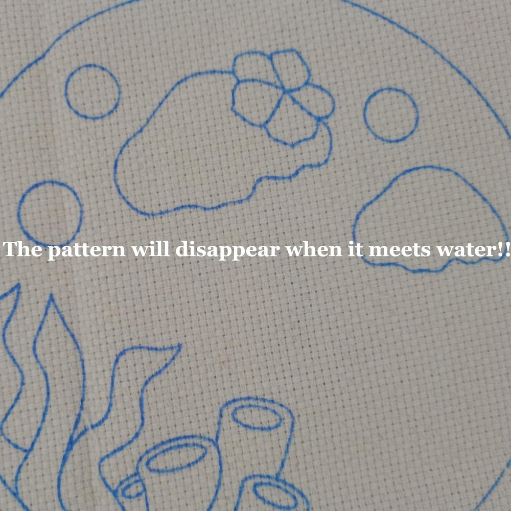 Esffaci Punch Needle Kit for Adults Beginner Starter Jellyfish