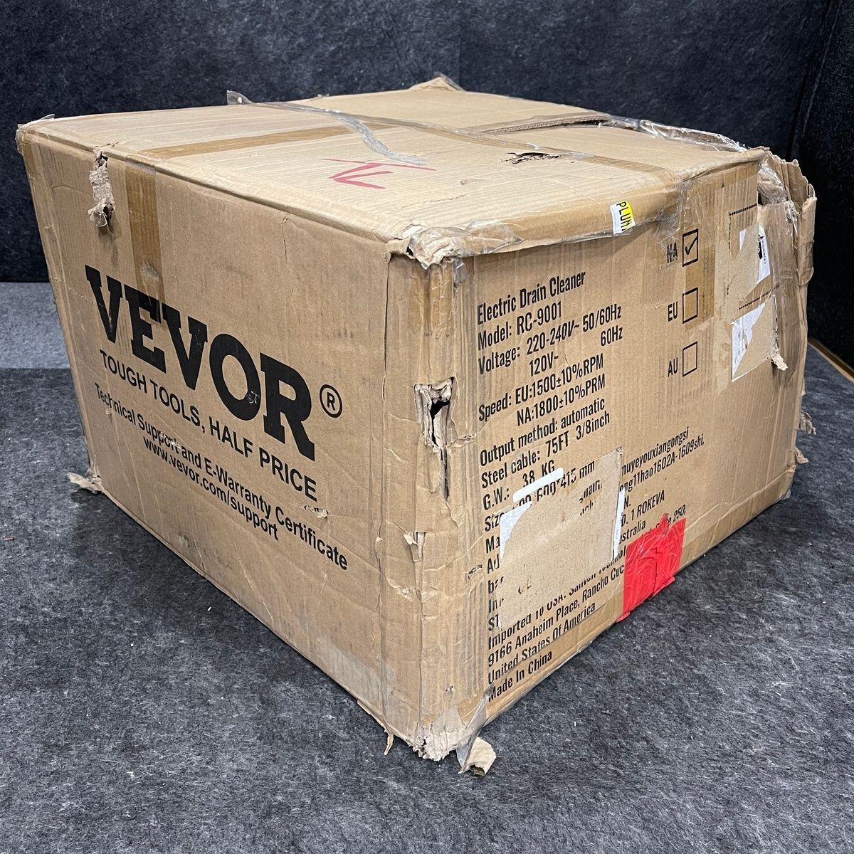 VEVOR RC-9001 Electric Drain Cleaner*