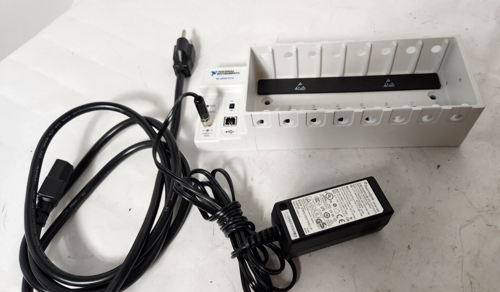NI cDAQ-9172 USB CompactDAQ Chassis with Power Supply VGC