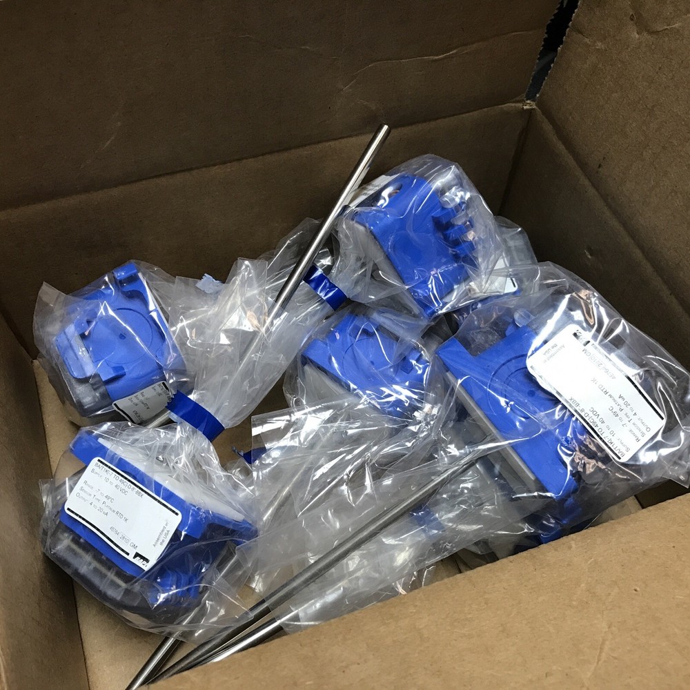 BAPI BA/T1K(-7 TO 49C)-D-8"-BBX Immersion Temperature Sensor Probe Platinum RTD