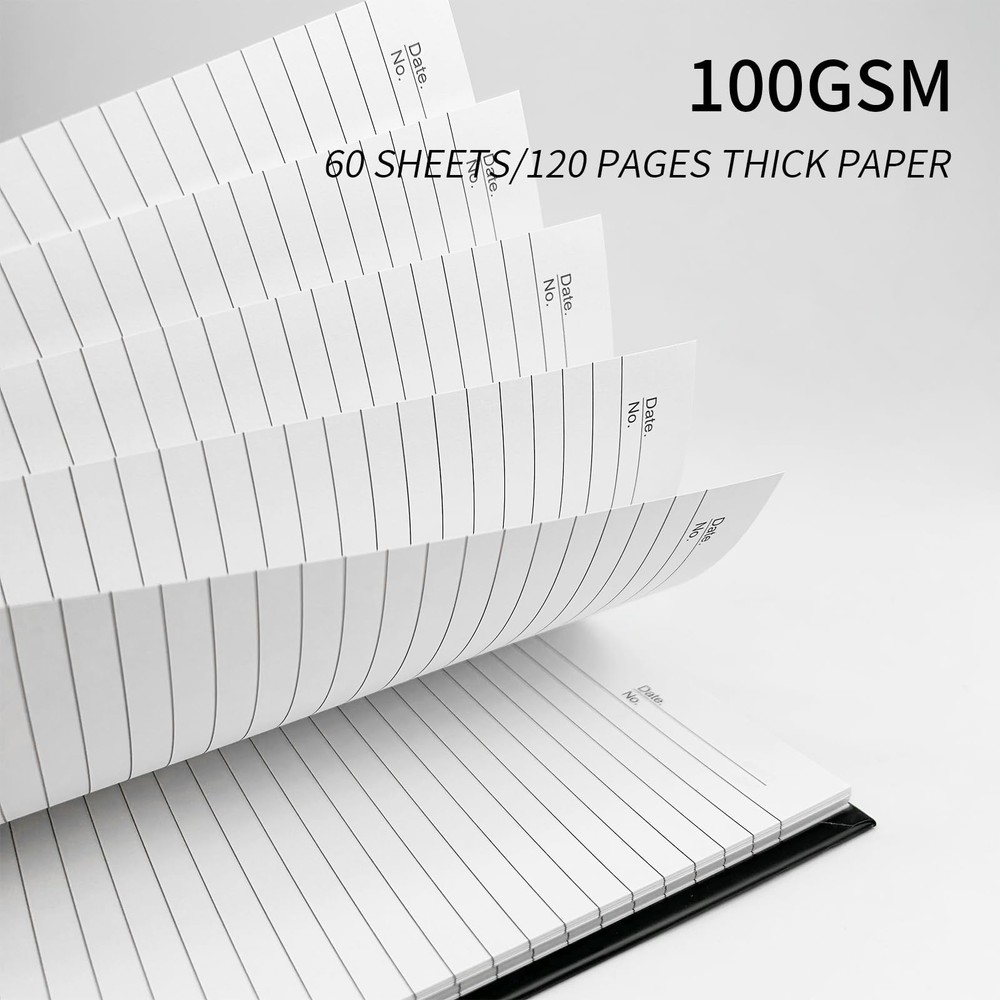 Large Lined Notebook Spiral Notebook 8.5" x 11" 8 Pack LINED Notebook 7mm Rul...