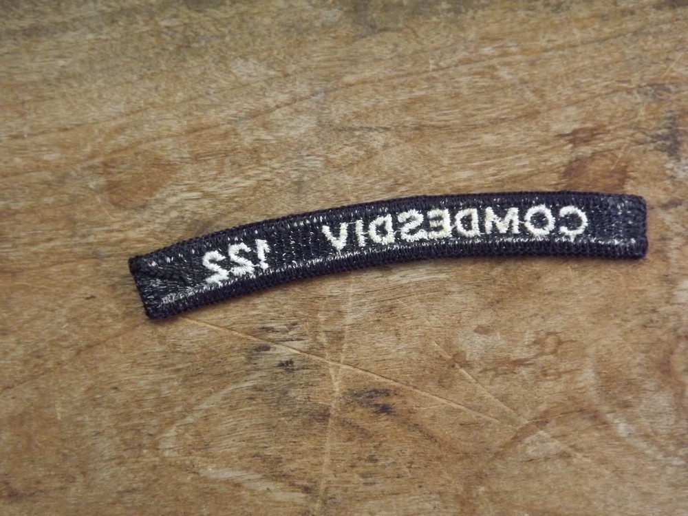 Navy COMDESDIV 122 Tab - INV# C1315