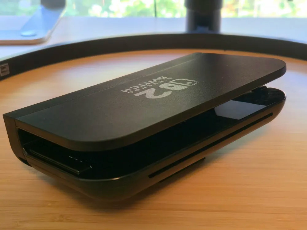 Nintendo Switch 2 Angled Dock Stand Display Holder Console Tabletop Cradle Mount