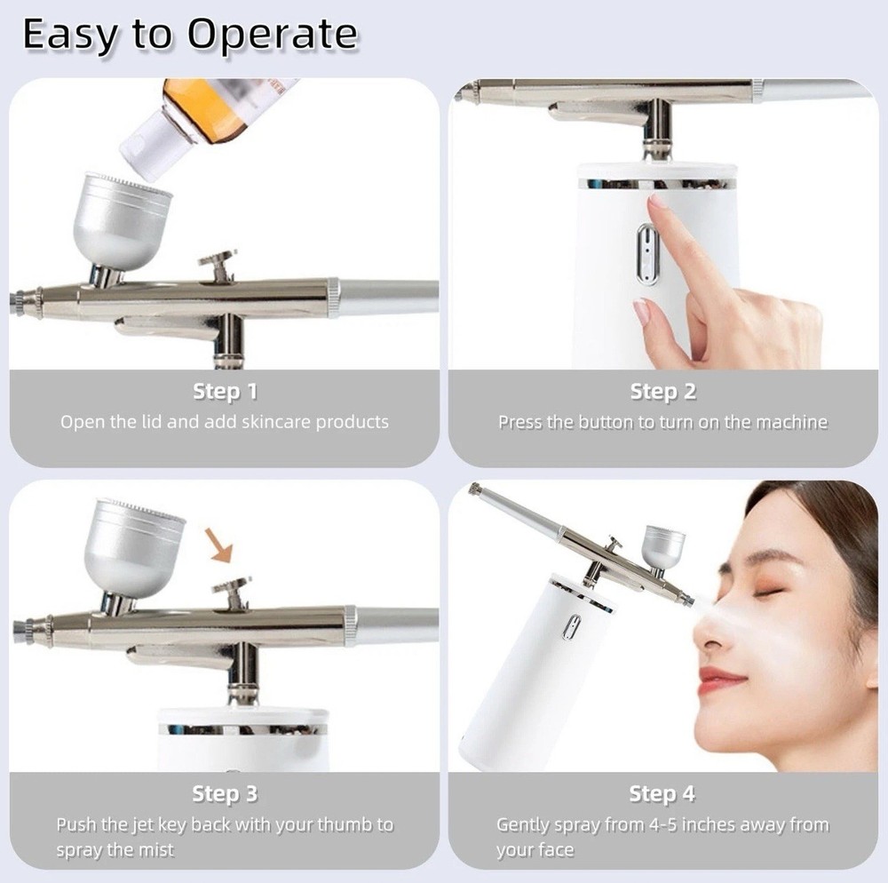 Portable Serum Applicator Mini Airbrush