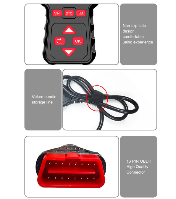 KW320 Universal Car Scanner Engine Fault Code Reader Diagnostic Scanner Tool