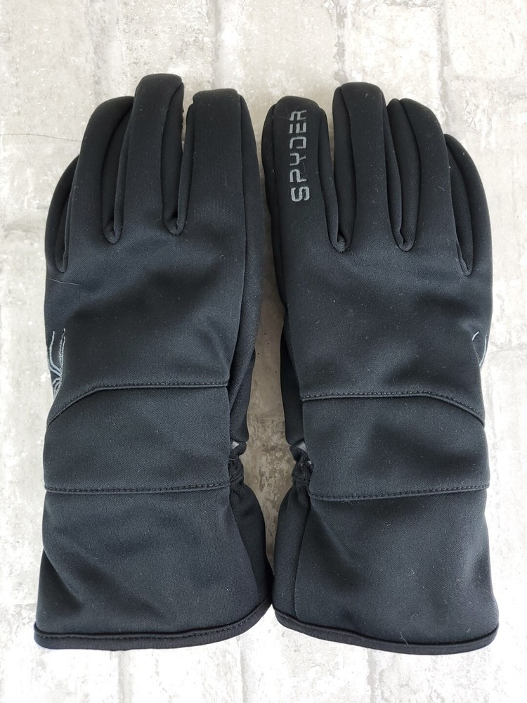Spyder Men's Gloves Black Size Medium