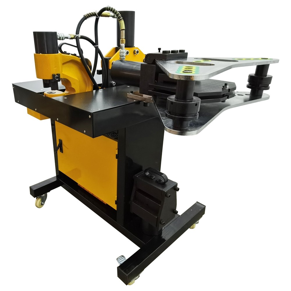 110V 5 in 1 Electric Hydraulic Busbar Processor Bus Processing Machine 750W