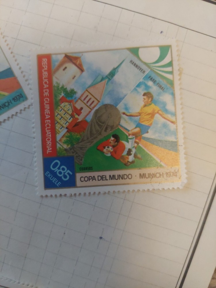 1974 World Cup Stamps
