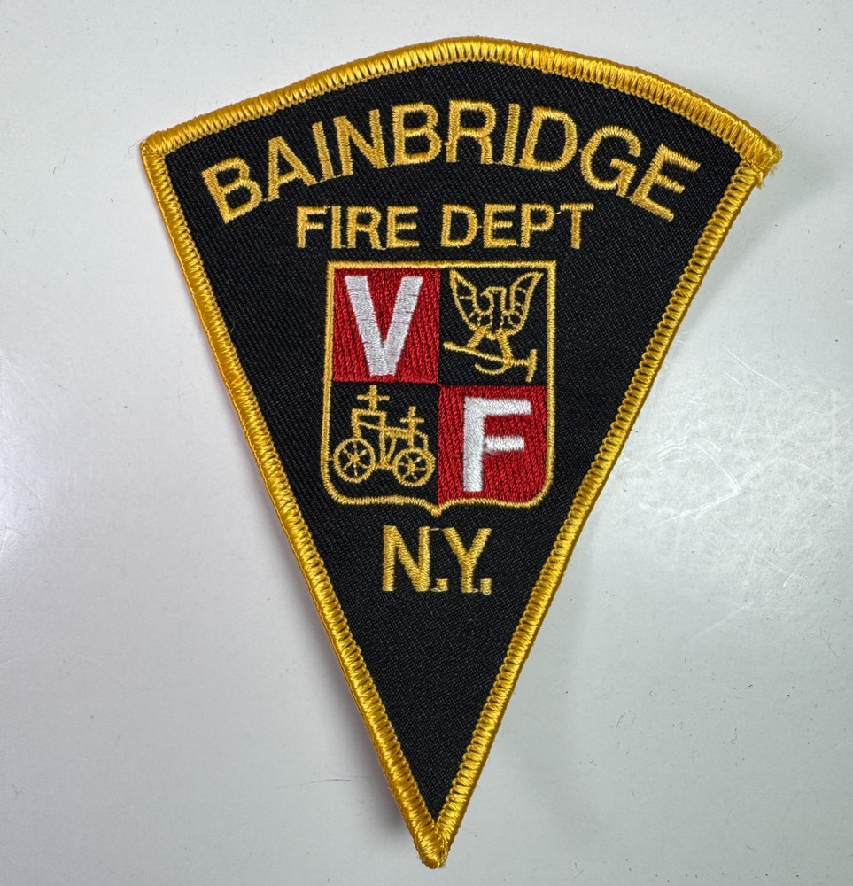 Bainbridge Fire New York NY Patch EE8