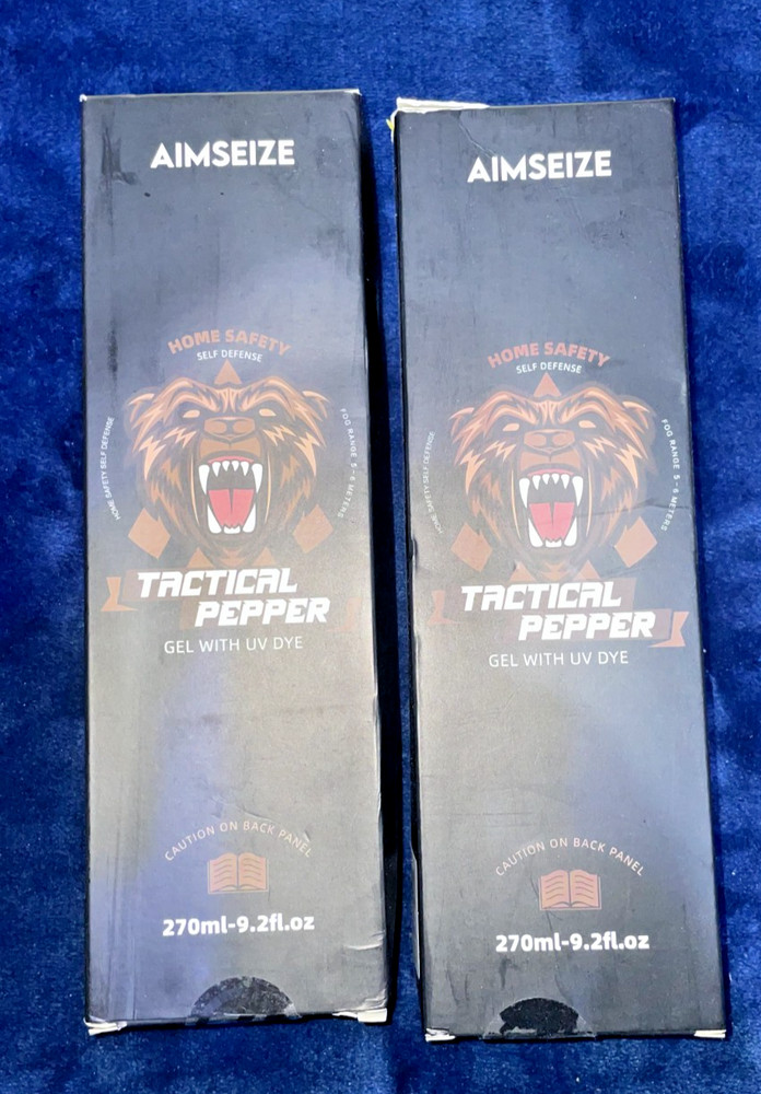 2X Compact Pepper Spray for Hiking: Maximum Strength Powerful for Camping