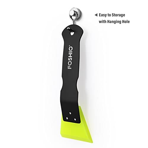2 Pack Small Squeegee for Vinyl, Stainless Steel Handle Mini Squeegee for