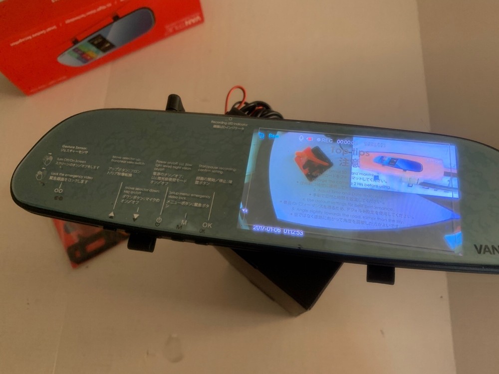 VanTrue Dual DashCam N3,Touch Screen,Night Vision Tech,Smart Gesture Recognition