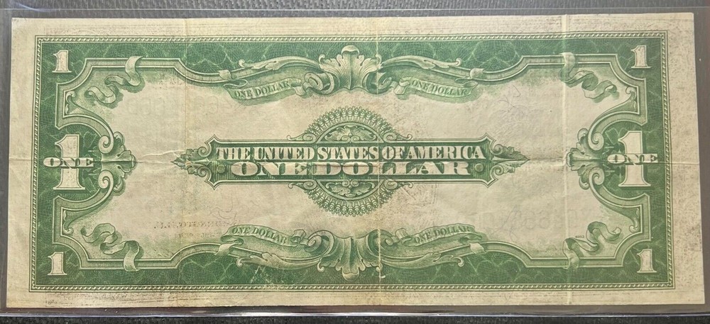 1923 $1 Silver Certificate Large Size Note Nice Grade