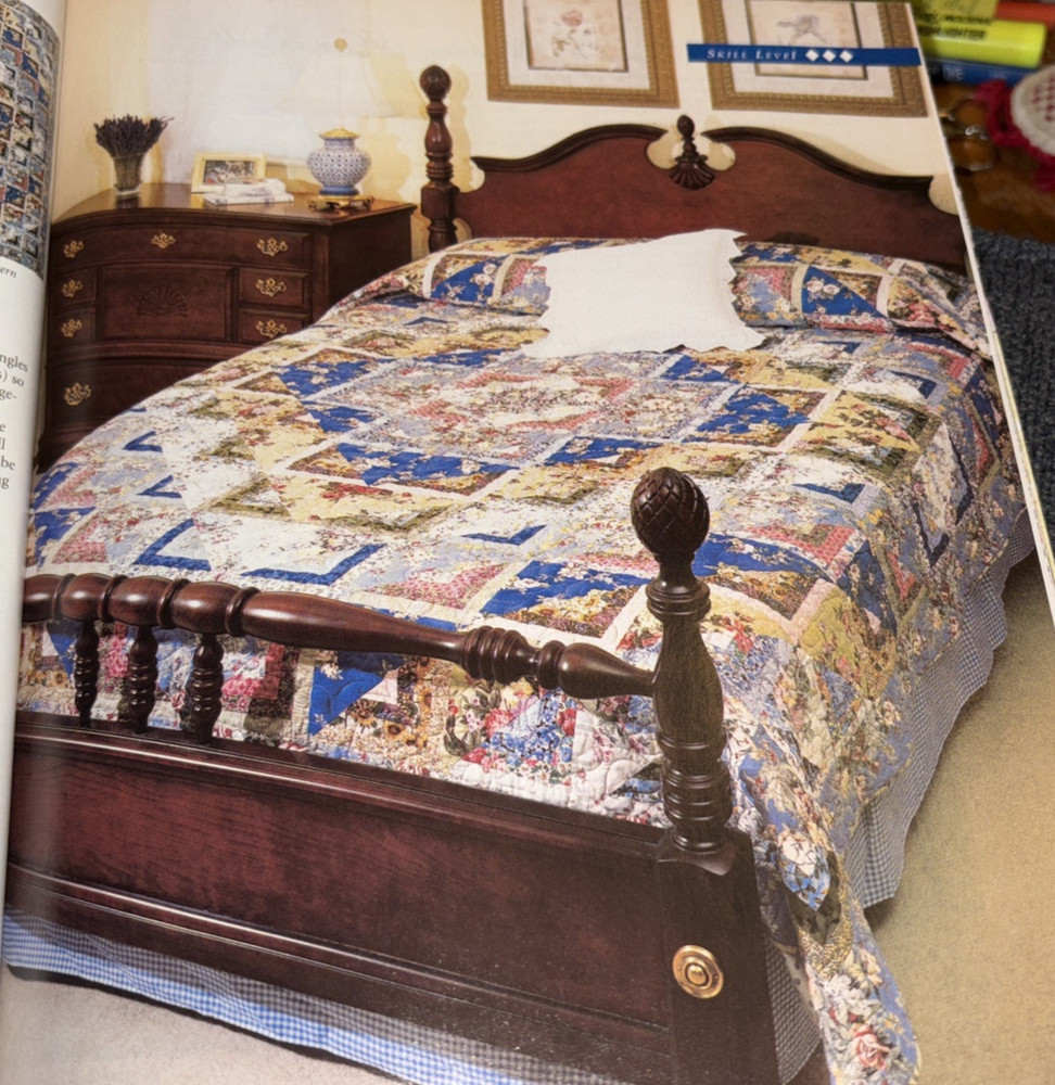 Rare McCall's QUILTING Quilt Pattern August 2003 Bk