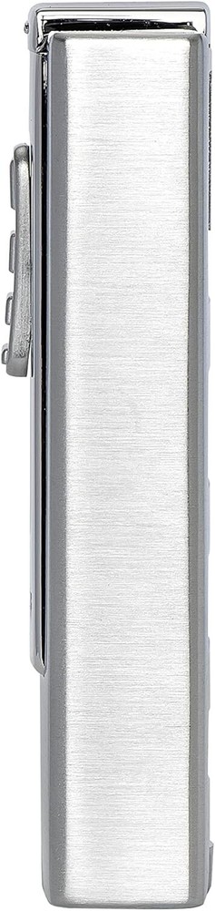 Xikar Trezo Lighter, Inline Triple Jet Flame, Chrome/Silver