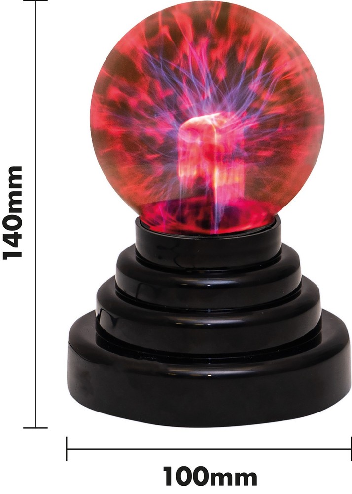 Plasma Ball Globe Lamp Night Light Bedside Table Light Touch Sensitive Bedroom