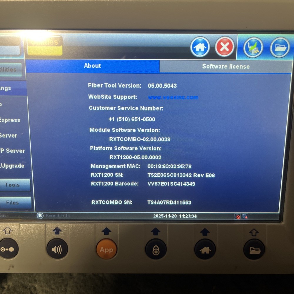 VeEx RXT-1200 RXT 3000 Combo