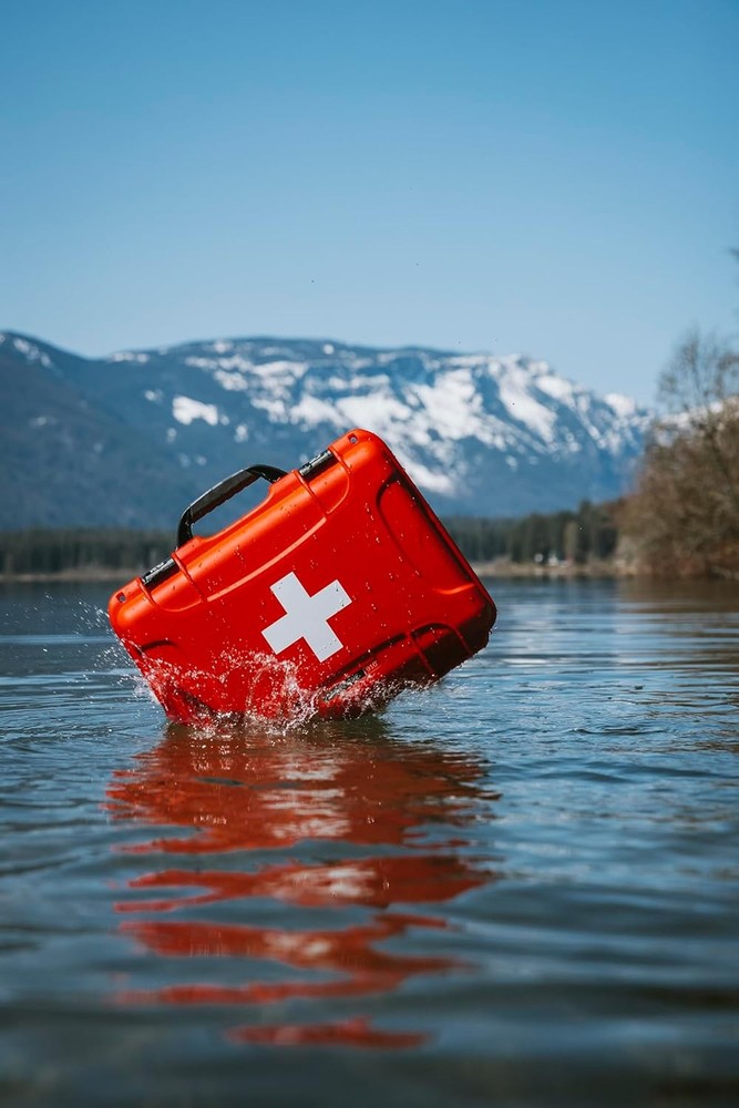 NANUK 908 Waterproof First Aid Box Empty – Durable, Medical 908