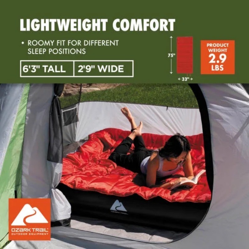 Ozark Trail 50 F Rectangular Sleeping Bag