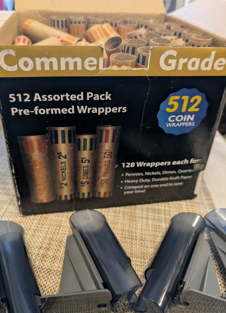 TaskFile XD-9005 Coin Counter With Wraps